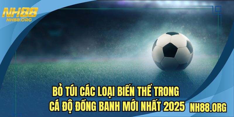 Bỏ túi các loại biến thể trong cá độ đồng banh mới nhất 2025